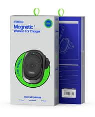 Dux Ducis Magnetický držák na mobil do auta s funkcí bezdrátového nabíjení Duzzona V1 15W černý 97855