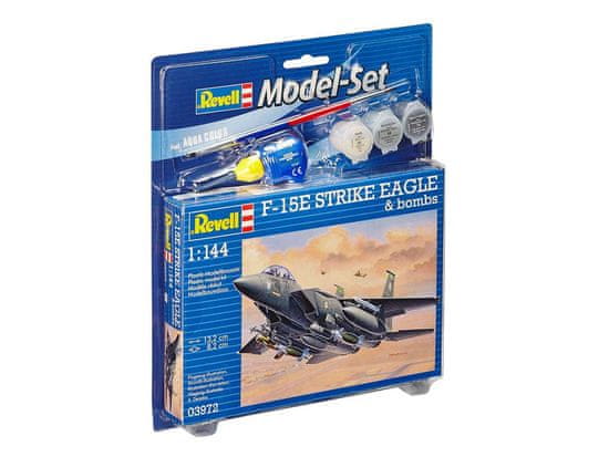 Revell McDonnell Douglas F-15E Strike Eagle a bomby, ModelSet 63972, 1/144