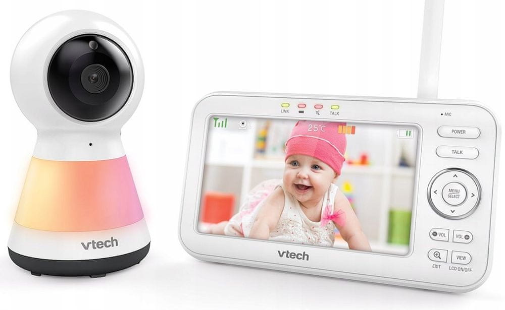 Levně Vtech VM5255, dětská video chůvička s nočním světlem