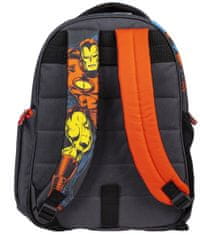 CurePink Školní batoh Marvel|Avengers: Čas hrdinů! (objem 20 litrů|32 x 42 x 15 cm)
