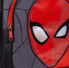 CurePink Školní batoh Marvel: Spiderman (objem 20 litrů|32 x 42 x 15 cm)