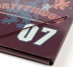 CurePink A4 složka na sešity Harry Potter: Gryffindor 07 (24 x 34 x 4 cm)