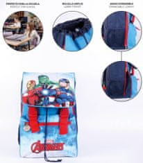CurePink Školní batoh Marvel|Avengers: Superhrdinové (objem 29 litrů|29 x 43 x 23 cm)