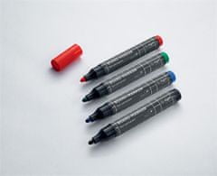 Sigel Sada popisovačů na tabule, 4 různé barvy, 2-3 mm, kuželový hrot, BA010