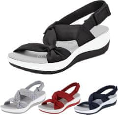 VIVVA® Dámské sandály, Letní sandály, Páskové sandály | AMALFI Černá 39/40