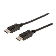 Digitus DisplayPort kabel DisplayPort, 2m - černý