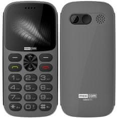 MaxCom Mobilní telefon MM471 - šedý