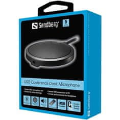 Sandberg Mikrofon konferenční stolní, USB - černá