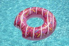 Bestway Donut růžové plavecké kolo 36118