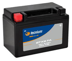 TECNIUM Bezúdržbová baterie TECNIUM s tovární aktivací - BTX9 FA 820674