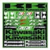 BLAKCBIRD Nálepky Kit Kawasaki 5430