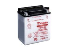 Yuasa Konvenční baterie YUASA bez kyselinové sady - YB14-B2 YB14-B2