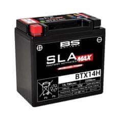 BS-BATTERY SLA Max Bezúdržbová baterie s tovární aktivací - BTX14H 300887