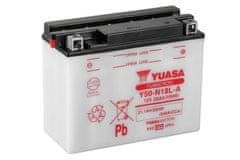 Yuasa Konvenční baterie YUASA bez kyselinové sady - Y50-N18L-A Y50-N18L-A