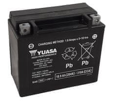 Yuasa Bezúdržbová baterie YUASA W/C s tovární aktivací - YTX20HL FA YTX20HL