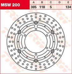 TRW ROTOR TRW MSW200 MSW200