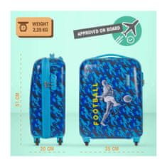 Perletti Luxusní dětský ABS cestovní kufr FOTBAL KIDS, 51x35x20cm, 14324