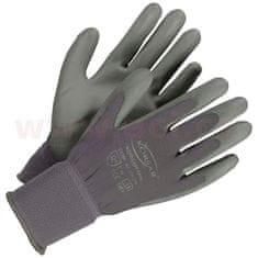 ACI Pracovní rukavice Korsar Kori-Light šedá nylon (sada 12 párů) 1351271