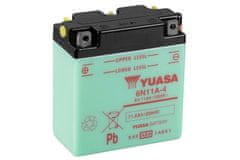 Yuasa Konvenční baterie YUASA bez kyselinové sady - 6N11A-4 6N11A-4
