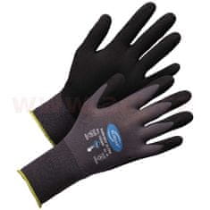 ACI Pracovní rukavice Korsar Kori-Dex Ultra šedo-černá nylon (sada 12 párů) 1351806