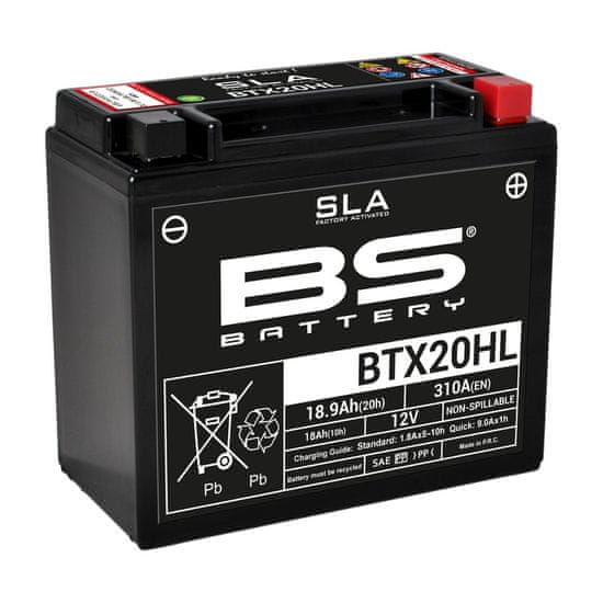 BS-BATTERY Bezúdržbová baterie s kyselinou - BTX20HL 300614