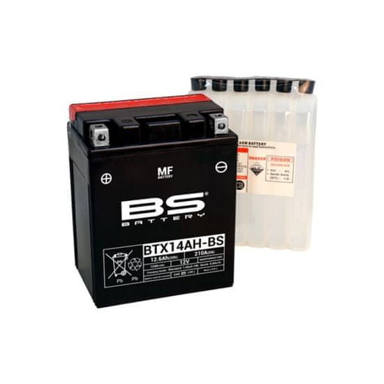 BS-BATTERY Bezúdržbová baterie s kyselinou - BTX14AH 300606