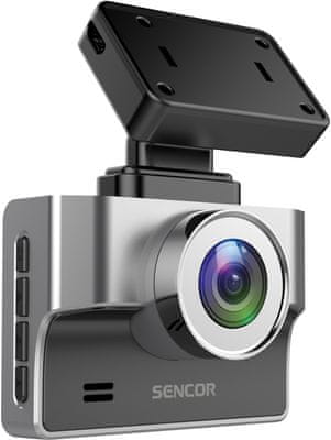  autokamera sencor scr 4600mr full hd rozlišení vnitřní hlavní přední kamera skvělé záběry čtečka karet gsensor