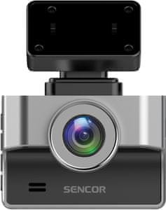 autokamera sencor scr 4600mr full hd rozlišení vnitřní hlavní přední kamera skvělé záběry čtečka karet gsensor