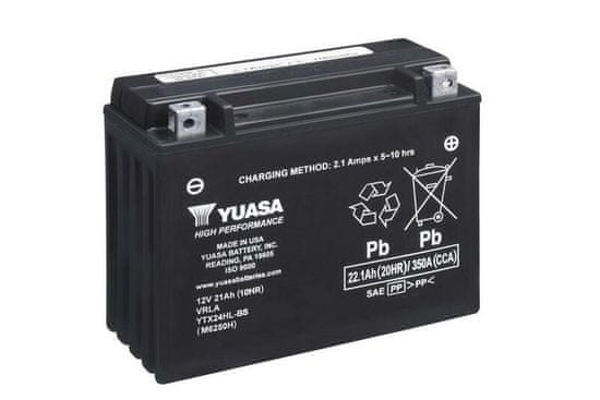 Yuasa Bezúdržbová baterie YUASA s kyselinou - YTX24HL-BS YTX24HL-BS