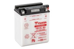 Yuasa Konvenční baterie YUASA bez kyselinové sady - YB14L-B2 YB14L-B2
