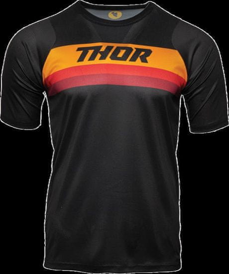 THOR DRES ASSIST SS BLK/OR XS 5120-0044