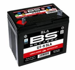 BS-BATTERY Bezúdržbová SLA baterie s tovární aktivací - U1-9 300901