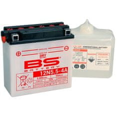 BS-BATTERY BS BATERIE Konvenční baterie s kyselinovým obalem - 12N5,5-4A 310530