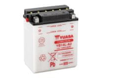 Yuasa Konvenční baterie YUASA bez kyselinové sady - YB14L-A2 YB14L-A2