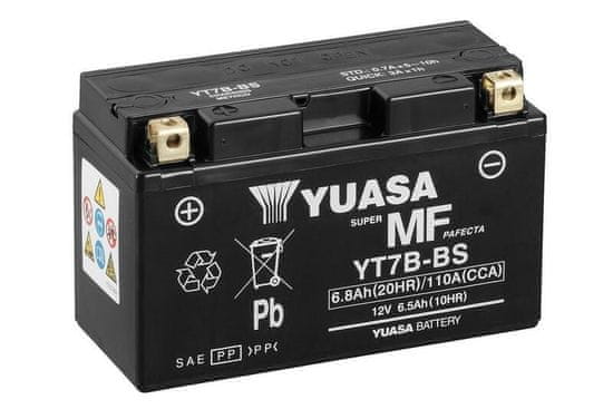 Yuasa Bezúdržbová baterie YUASA s kyselinou - YT7B-BS YT7B-BS