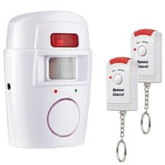 InnoVibe Bezdrátový alarm s čidlem pohybu + 2x ovladač