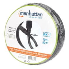 Manhattan Kabel Hdmi-Hdmi 10 M 1,4 Eth
