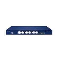 SGS-6310-24T4X L3 switch, 24x1Gb, 4x10Gb SFP+, HW/IP stack, VSF/Cluster