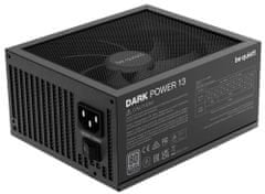 Be quiet! / zdroj DARK POWER 13 850W / ATX3.0 / active PFC / 135mm fan / 80PLUS Titanium / modulární