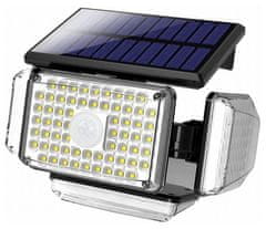 Immax CLOVER venkovní solární nástěnné LED osvětlení s PIR čidlem, 5W