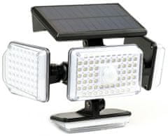 Immax CLOVER venkovní solární nástěnné LED osvětlení s PIR čidlem, 5W