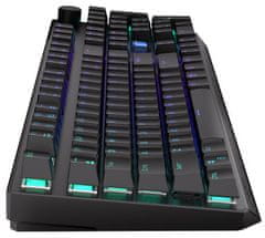 Endorfy herní klávesnice Thock Wireless Red / red sw. / bezdrátová / mechanická / US layout / černá RGB