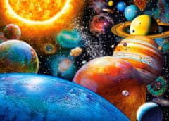 Castorland Puzzle CASTORLAND 180 dílků - Planety a jejich měsíce