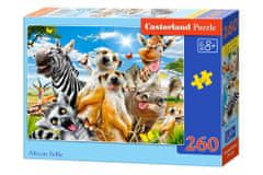 Castorland Puzzle CASTORLAND 260 dílků - Africká zvířata
