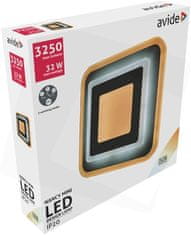 Avide Stropní svítidlo (9570457) LED NANCY mini 32W 2240lm 20x20cm