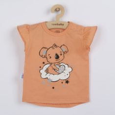 NEW BABY Dětské letní pyžamko Dream lososové - 92 (18-24m)