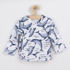 NICOL Kojenecká bavlněná košilka Dolphin - 56 (0-3m)
