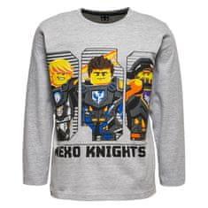 LEGO Wear M-70857 - triko s dl. rukávem Nexo Knights, šedé, 104