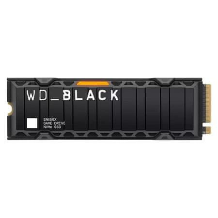 WD BLACK SSD NVMe 2TB PCIe SN850X,Gen4, (R:7300, W:6600MB/s)+Chladič