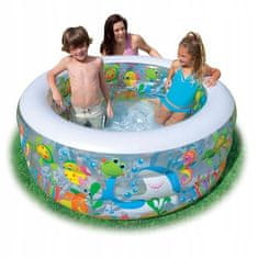 Intex Dětský nafukovací zahradní bazén s rybami 156 x 52 cm